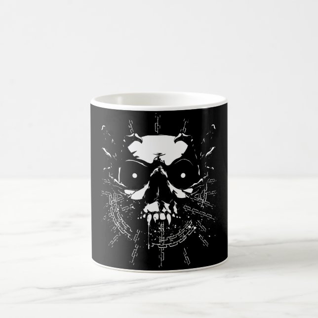 Skull Coffee Mug (Center)