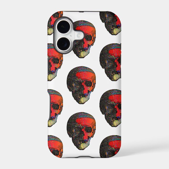 Skull Colourful (Back)
