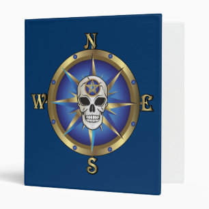 Skull Compass Binder