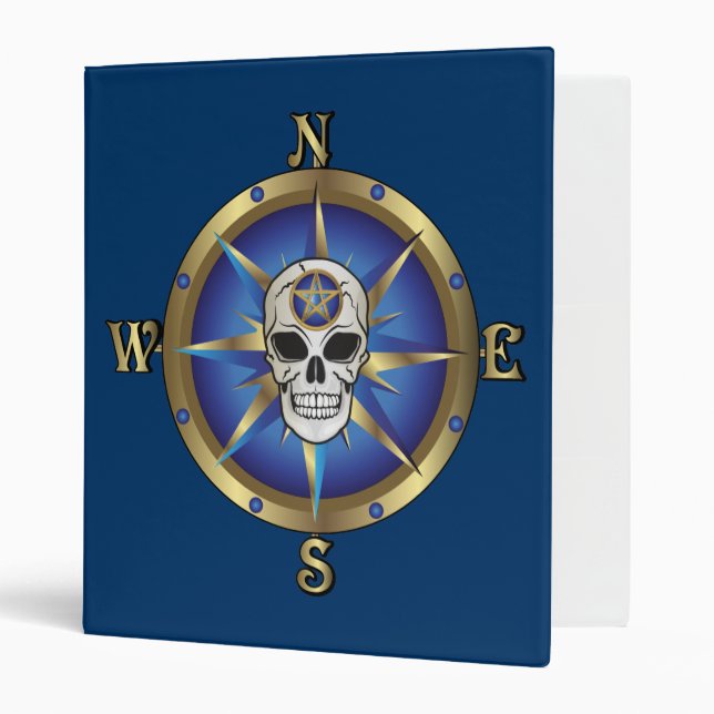 Skull Compass Binder (Front/Inside)