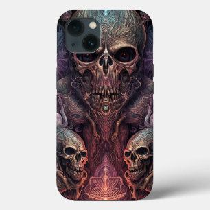 Skull Creepy Surreal Horror Art  iPhone 13 Case
