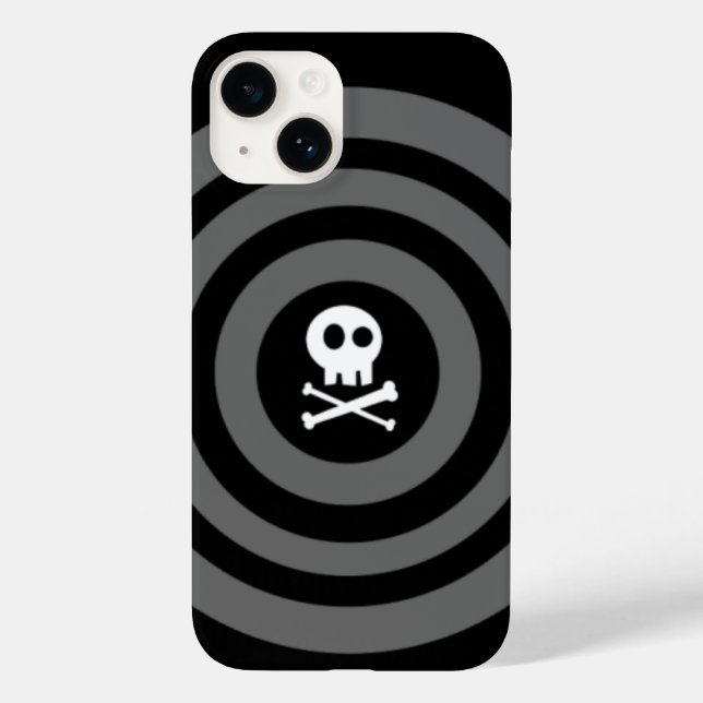 ~ Skull + Crossbones ~ Case-Mate iPhone Case (Back)