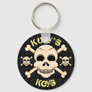 Skull & Crossbones Key Chain
