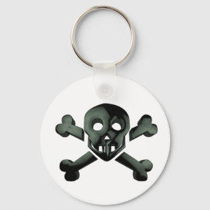 skull crossbones keychain