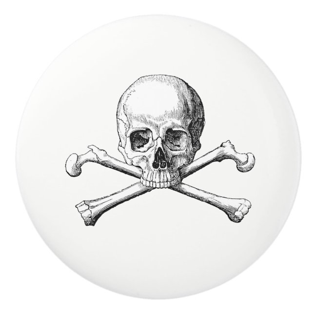 Skull & Crossbones Knob (Front)