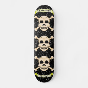 Skull & Crossbones Skateboard Deck