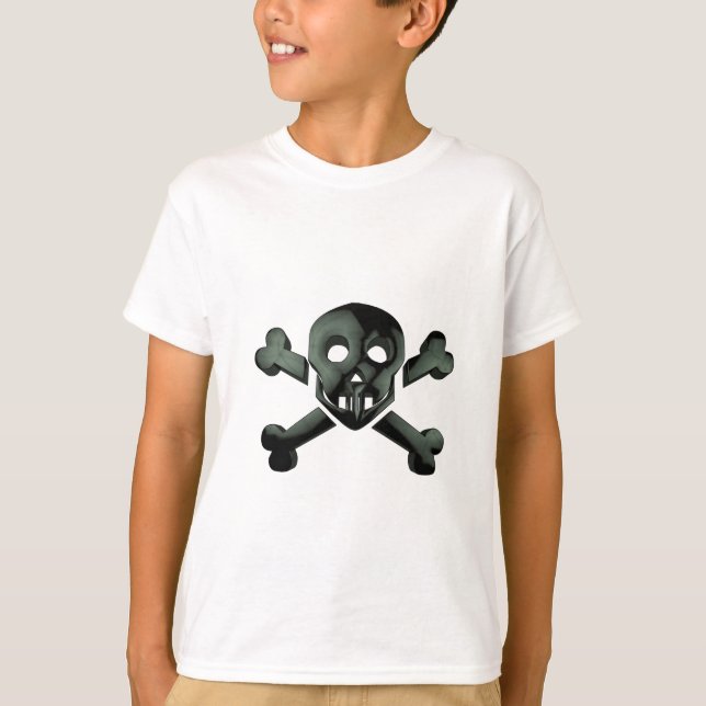 skull crossbones T-Shirt (Front)