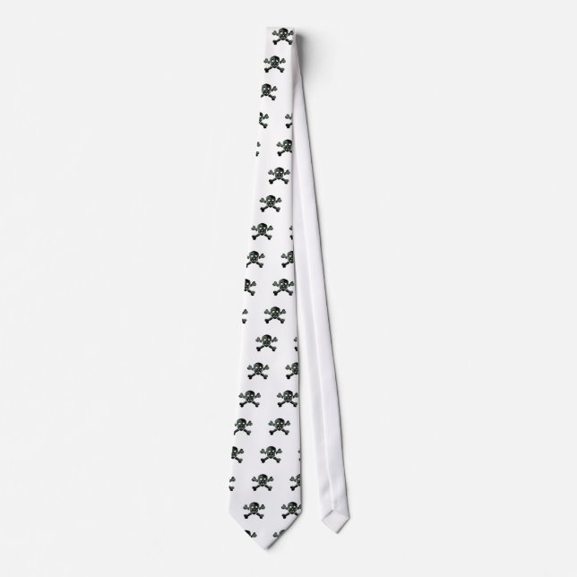 skull crossbones tie (Front)