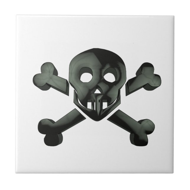 skull crossbones tile (Front)