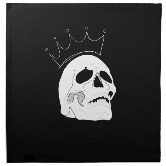 Skull Crown Cloth Napkins