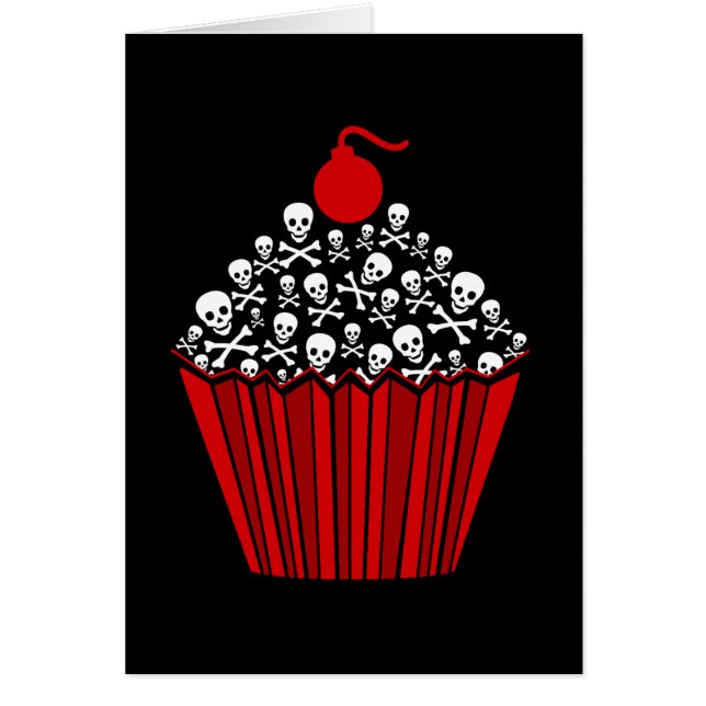 Skull Cupcake (Front)