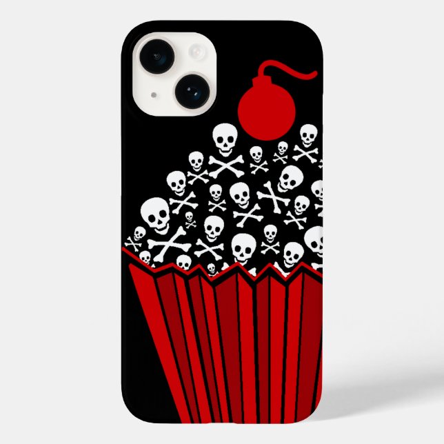 Skull Cupcake Case-Mate iPhone Case (Back)