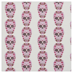 Skull Custom Cotton Twill (58" width) Fabric
