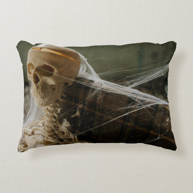 Skull Decor Pillow (Front)
