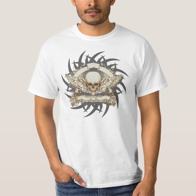 Skull design 2 T-Shirt (Front)