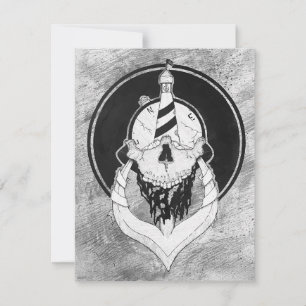 Skull Design Card
