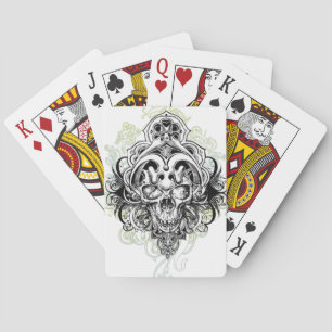 Skull Designed Playing Cards