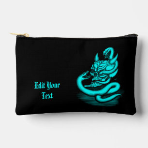 Skull - Devil Head with Snake Accessory Pouch