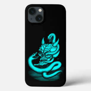 Skull - Devil Head with Snake iPhone 13 Case