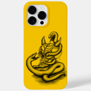 Skull - Devil Head with Snake Case-Mate iPhone 14 Pro Max Case