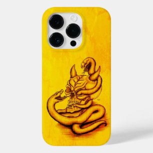 Skull - Devil Head with Snake Case-Mate iPhone 14 Pro Case