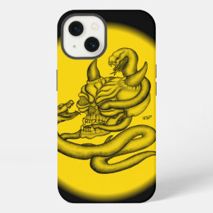 Skull - Devil Head with Snake iPhone 13 Case