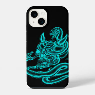 Skull - Devil Head with Snake iPhone 14 Case