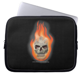 Skull Die Laptop Sleeve
