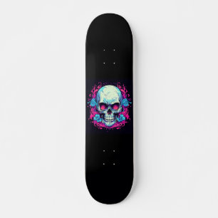 Skull Emo Skateboard