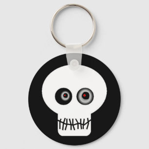 Skull Eyes Keychain