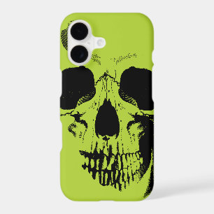 Skull Face Green
