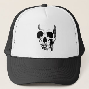 Skull Face Trucker Hat