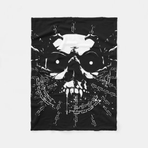 Skull Fleece Blanket