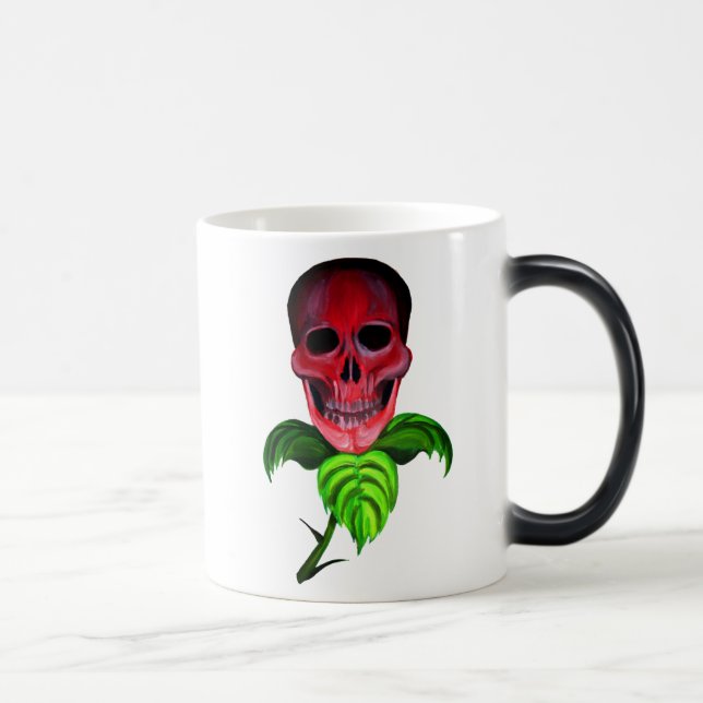 Skull Flower Magic Mug (Right)