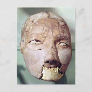 Skull, from Jericho, 7000-6000 BC Postcard