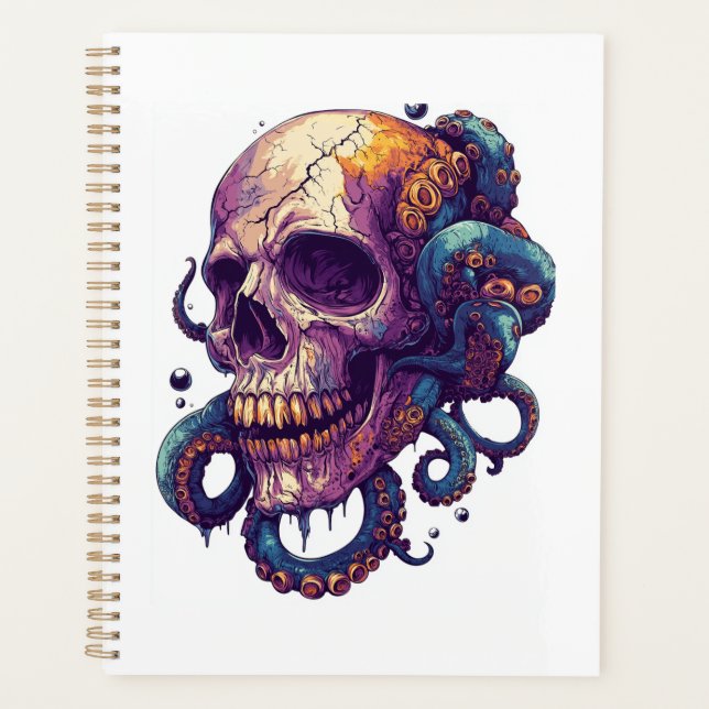 Skull from the Depths Planner (Front)