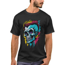 Skull Funny Costume Graffiti Art