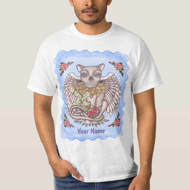 Skull Gargoyle  T-Shirt (Front)