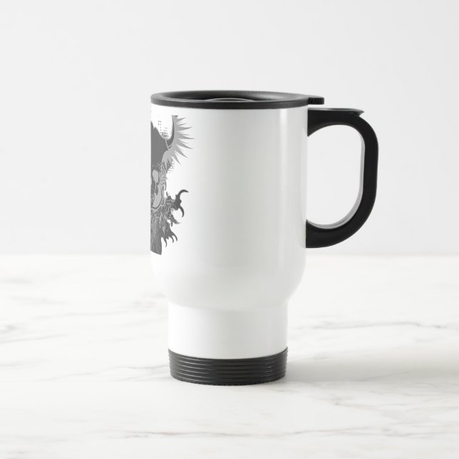 Skull Gear Travel Mug (Right)