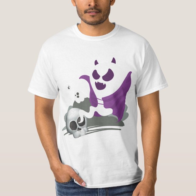 Skull & Ghost T-Shirt (Front)