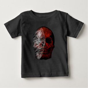 SKULL GRAPHIC HALLOWEEN GIFT DESIGN BABY T-Shirt