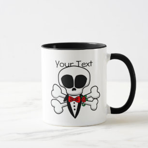 Skull Groom Fully Customizable Mug