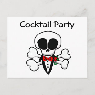 Skull Groom Fully Customizable Postcard