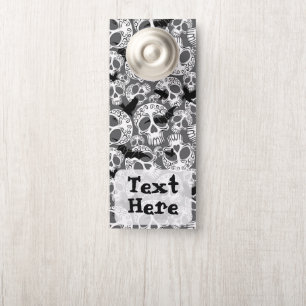 Skull Halloween Decorative Calaveras Door Hanger