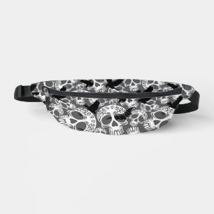 Skull Halloween Decorative Calaveras Fanny Pack