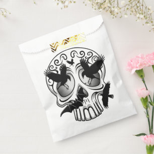 Skull Halloween Decorative Calaveras Favour Bag