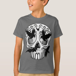 Skull Halloween Decorative Calaveras T-Shirt