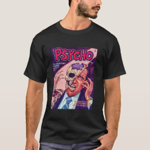 Skull Halloween Horror Vintage Comic Book Retro Fu T-Shirt