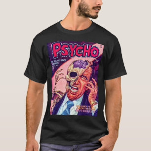 Skull Halloween Horror Vintage Comic Book Retro T-Shirt