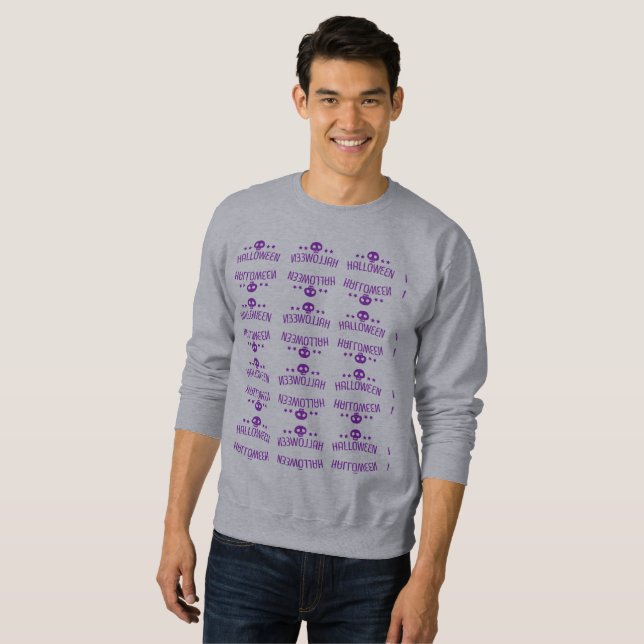 Skull Halloween Sweatshirt (Front Full)